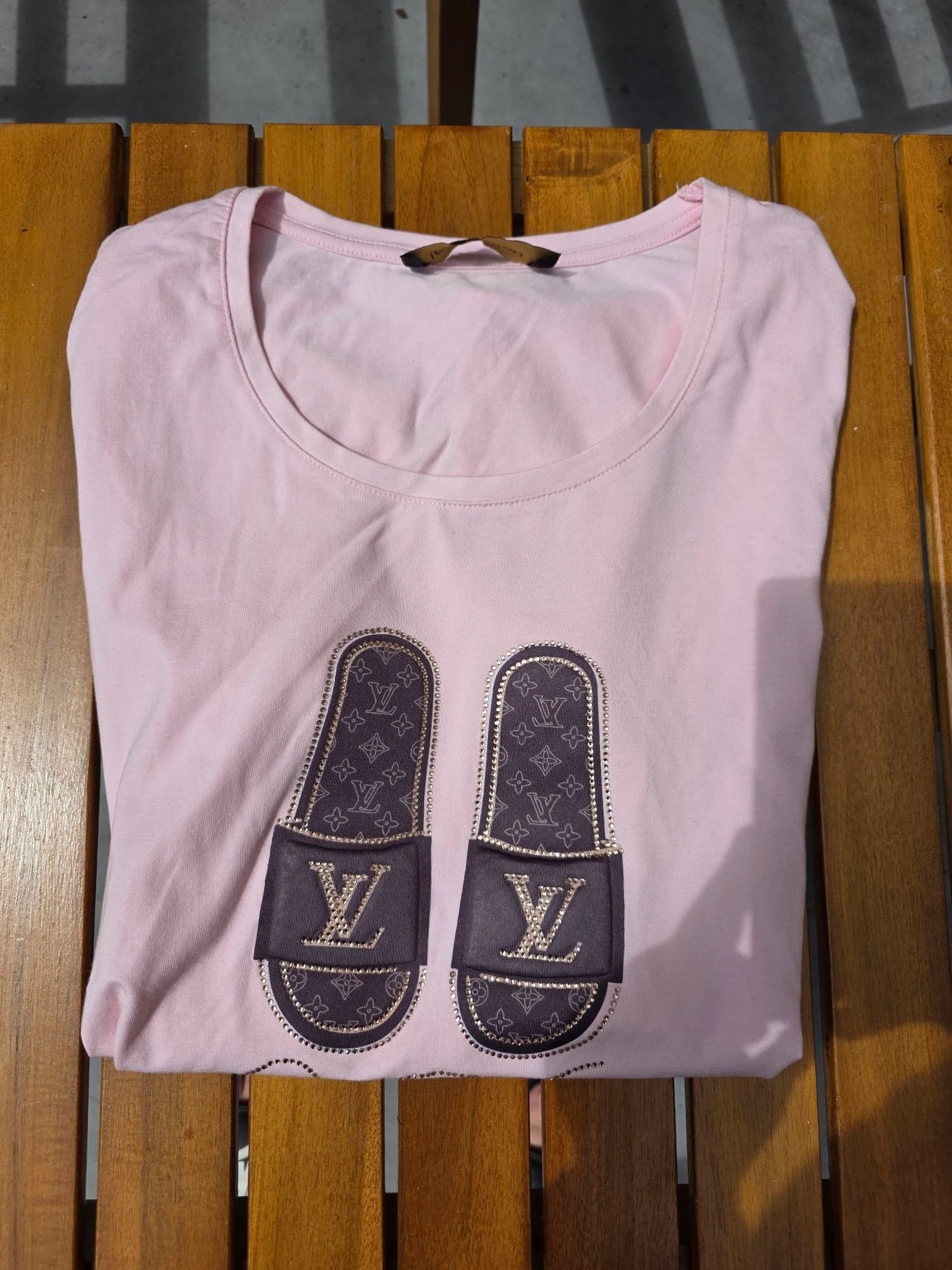 T-Shirt rose femme